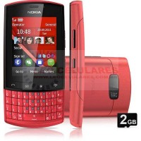 CELULAR NOKIA ASHA 303 VERMELHO CÂMERA 3.2MP WI-FI MP3 PLAYER 3G BLUETOOTH